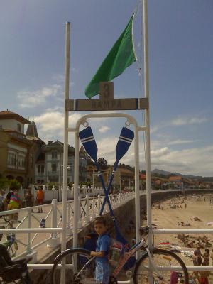 En Ribadesella (Bandera verde)